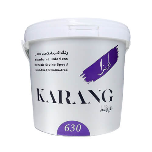 رنگ اکریلیک مات داخلی کارنگ پارس مهر کد 630